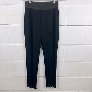 Banana Republic black pull on pleated legging